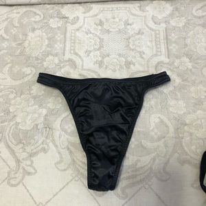 Victoria’s Secret Black Thong